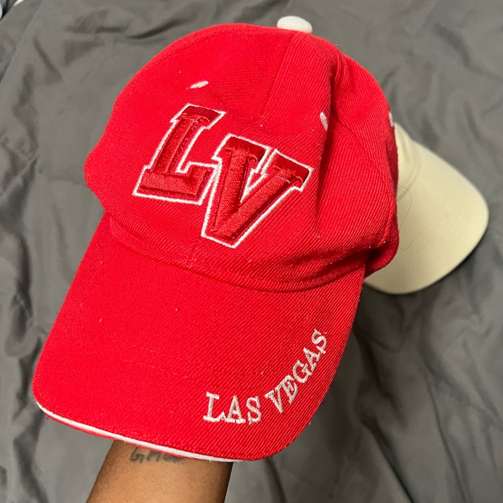 Red Las Vegas Hat